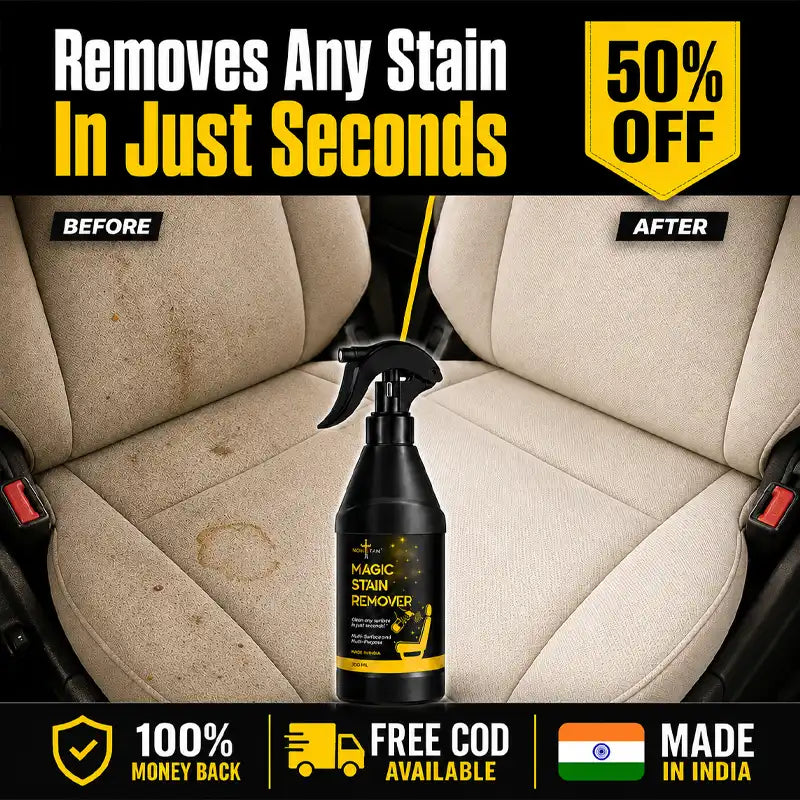 Remove Tough Stains in Seconds