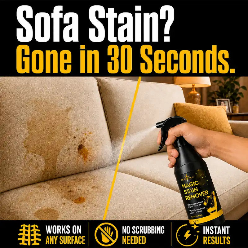 Remove Tough Stains in Seconds