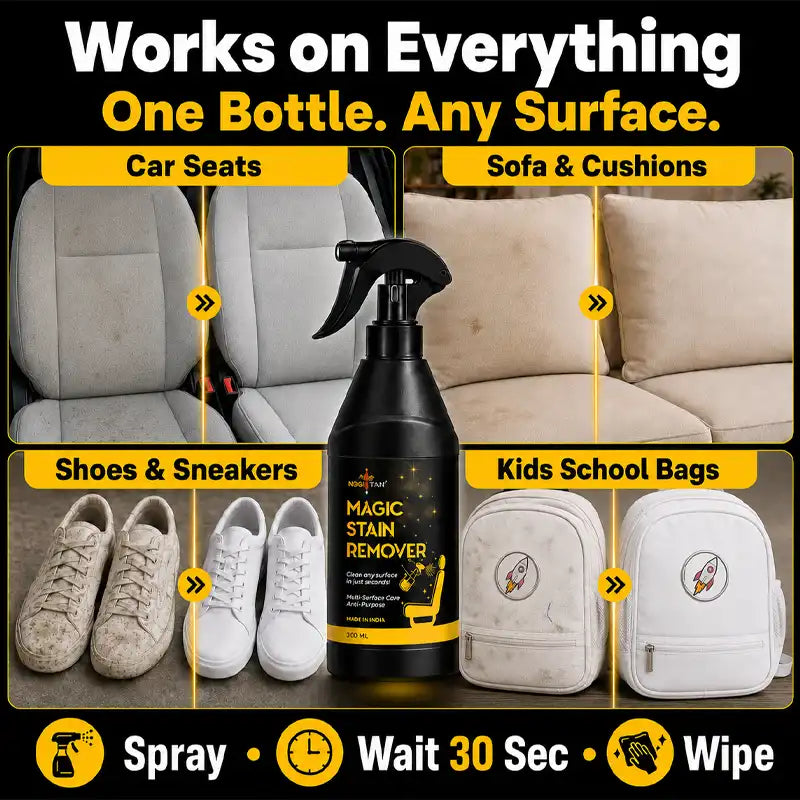 Remove Tough Stains in Seconds