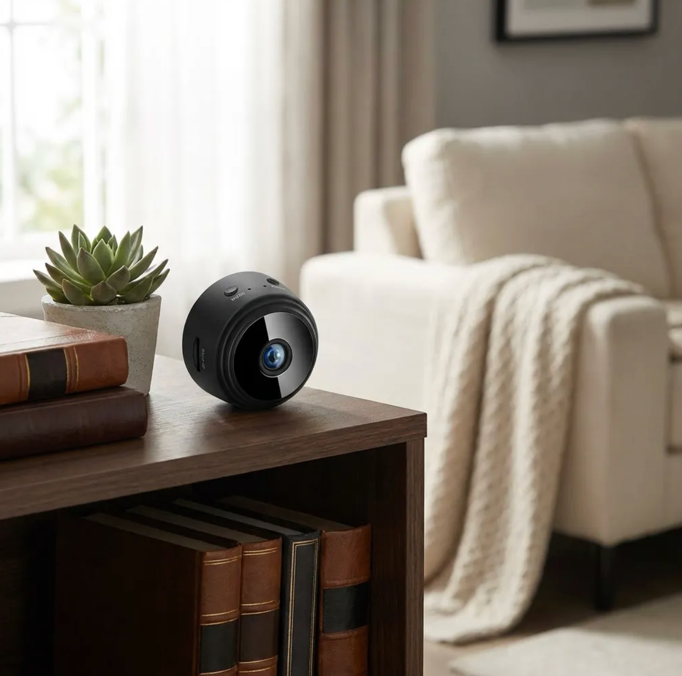 Mini Wireless WiFi, Cameras with Indoor Video Recorder