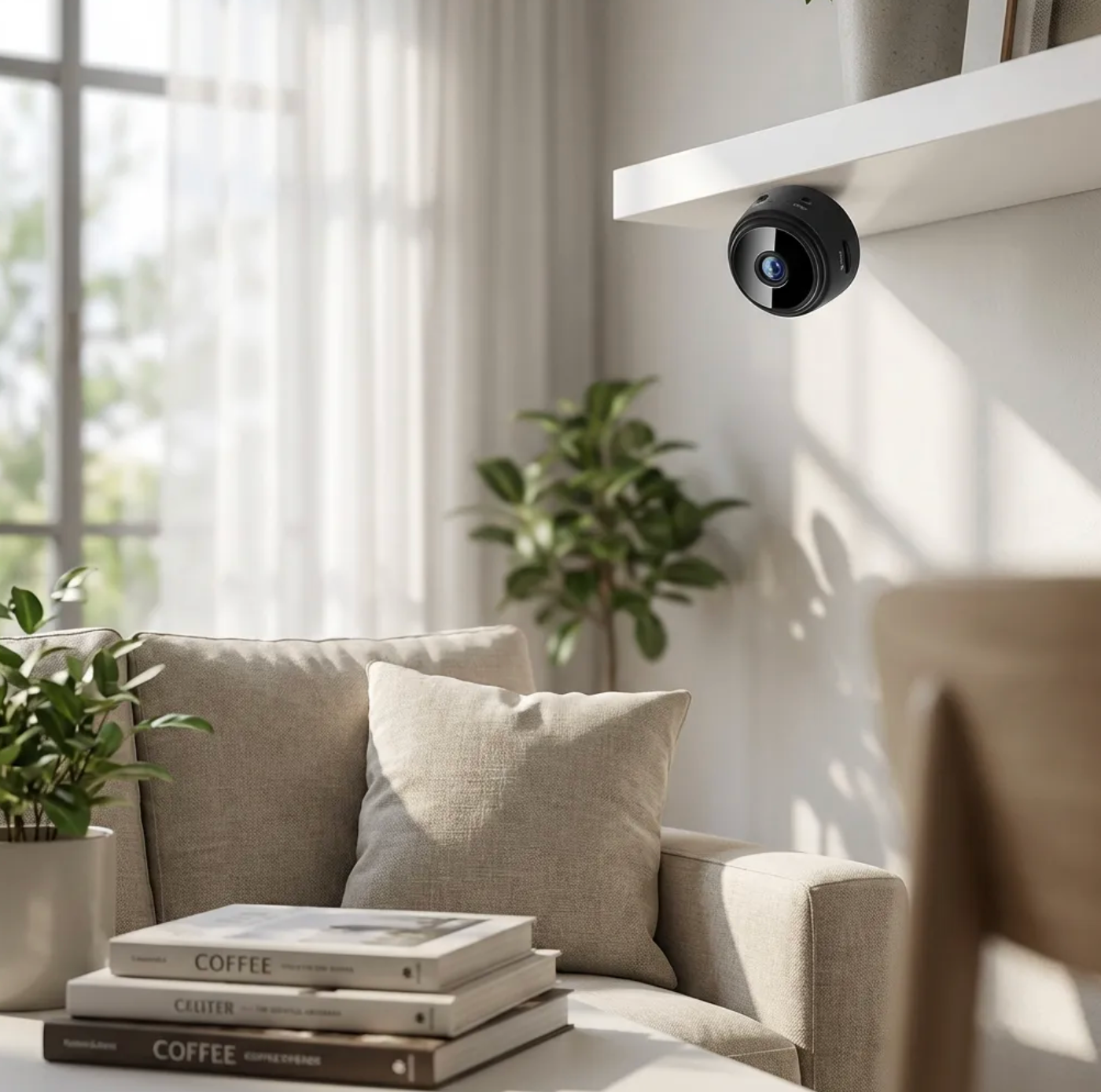 Mini Wireless WiFi, Cameras with Indoor Video Recorder