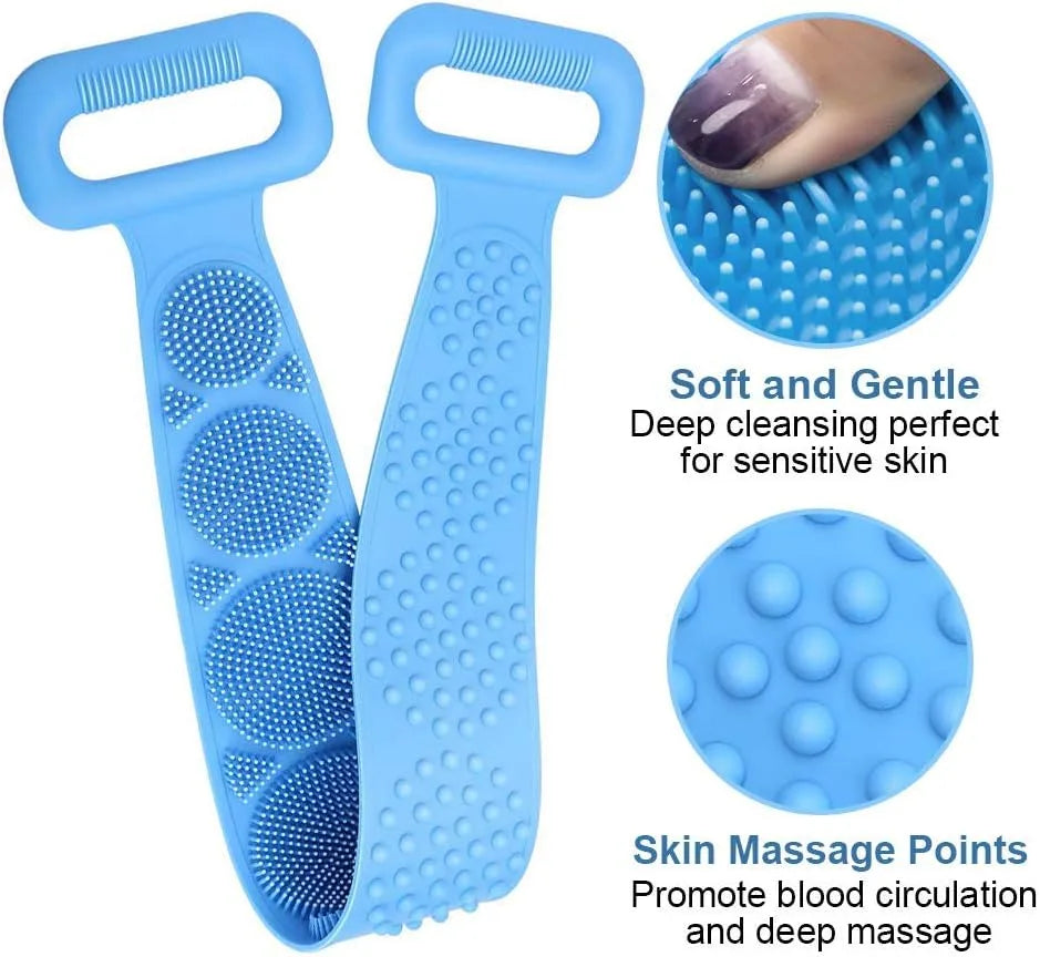 Eco-Friendly Silicone Bath Brush (Buy 1 Get 1 Free)