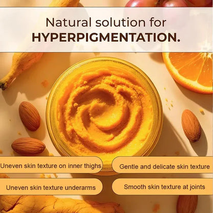 Turmeric & Lemon Body Scrub – Brightening Glow Treatment